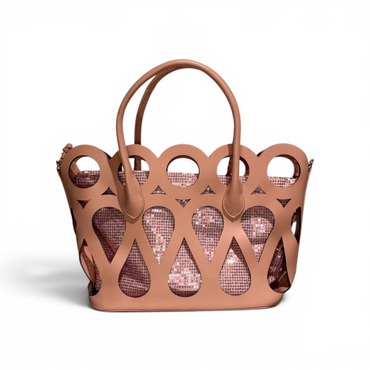 Bolso Calado 2 en 1 con Bolsa de Lentejuelas